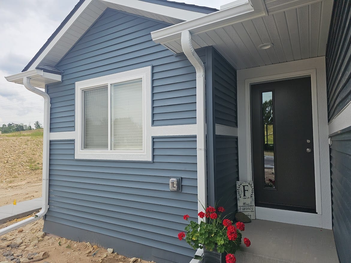 New Vinyl Siding with L.P. trim - Siding project in Eau Claire, WI