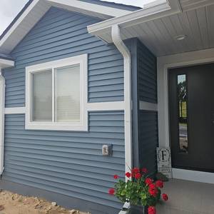 New Vinyl Siding with L.P. trim